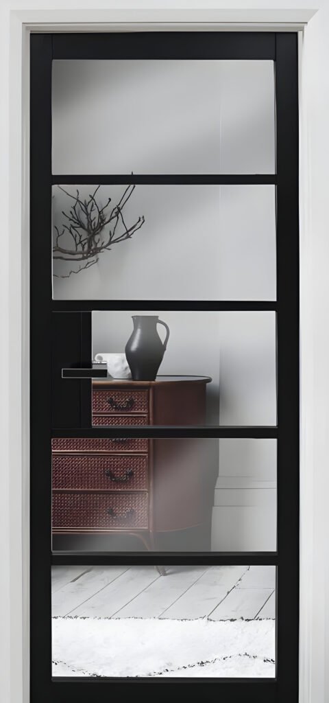 WPC Door with Glass French Door Style by LuxeConcepts